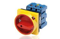 Kraus & Naimer - KRAUS & NAİMER ÜÇ KUTUPLU PANO KAPAĞINA MONTAJ EMNİYET ŞALTERİ 40AMPER 9004257000456