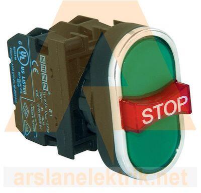 EMAS ÜÇÜZ BUTON CIKIK KAFALI 1NA+1NK+1NA BUTON B121B30YY