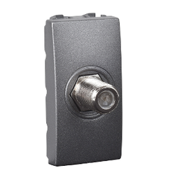 Schneider Electric - SCHNEIDER ELECTRIC UNICA TOP F KONNEKTÖR 1 MODÜL GRAFİT 8420375153101