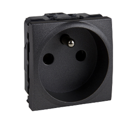 Schneider Electric - SCHNEIDER ELECTRIC PANJUR UNİCA TOP/CLASS 1 S O 2P+E FR 2M GRAFİT 8420375152142