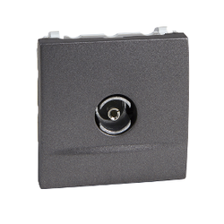 Schneider Electric - SCHNEIDER ELECTRIC TEK EKRAN SOKET DİŞİ UNİCA TOP/CLASS TV TERMİNAL GRAFİT 8420375153095 Schneider Electric - SCHNEIDER ELECTRIC TEK EKRAN SOKET DİŞİ UNİCA TOP/CLASS TV TERMİNAL GRAFİT 8420375153095