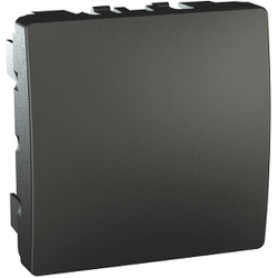 Schneider Electric - SCHNEIDER ELECTRIC UNİCA TOP/CLASS İÇİN PANJUR KAPAĞI PLAKASI 2M GRAFİT 8420375154399