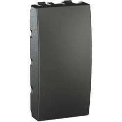 Schneider Electric - SCHNEIDER ELECTRIC UNICA TOPRAKLI KÖR KAPAK 1 MODÜL GRAFİT 8420375154382