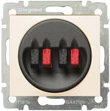 Legrand - LEGRAND VALENA BEJ 2'Lİ HOPARLÖR PRİZİ 3245067743249