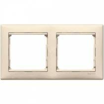 LEGRAND VALENA BEJ YATAY İKİLİ ÇERÇEVE 3245067743522