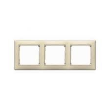 LEGRAND VALENA BEJ YATAY ÜÇLÜ ÇERÇEVE 3245067743539