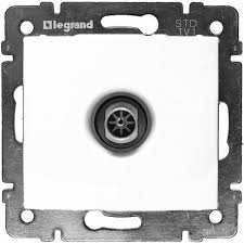 Legrand - LEGRAND VALENA BEYAZ TV PRİZ GEÇİŞLİ 2400MHZ 14DB 3245067744314