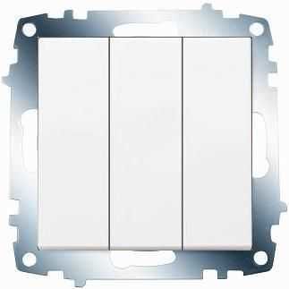 VIKO K/M BEYAZ ÜÇLÜ ANAHTAR 8691138055943