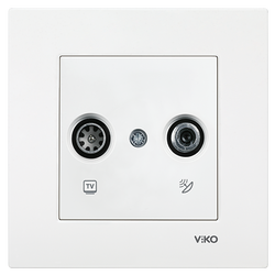 Viko - VIKO KARE BEYAZ UYDU SAT GEÇİŞLİ