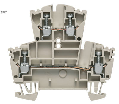 WEIDMULLER RAY KLEMENS İKİ KATLI WDK2.5 4008190169527