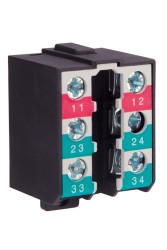 EMAS YAVAŞ HARK.1NK+2NA KONTAK BLOK LK20-K27 - Thumbnail