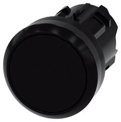 Siemens - SIEMENS YAY DÖNÜŞLÜ PLASTİK BUTON KAFASI SİYAH 4011209956667