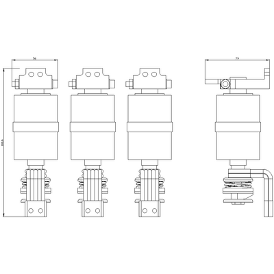 SIEMENS YEDEK KONTAK BOY S14 3TF68 İÇİN 4011209080492