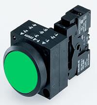 Siemens - SIEMENS KOMPLE IŞIKLI LEDLİ 230V 1NC YEŞİL 4011209521391