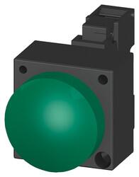 Siemens - SIEMENS SİNYAL 22MM YEŞİL AMPULSÜZ 4011209030459