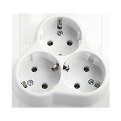 Viko - VIKO YONCA TOPRAKLI ÜÇLÜ PRİZ 8691136001669 Viko - VIKO YONCA TOPRAKLI ÜÇLÜ PRİZ 8691136001669