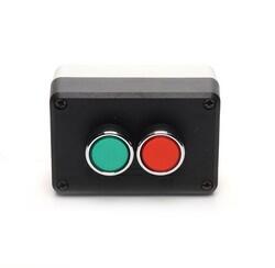 Emas - EMAS YUKSEK GRI-SIYAH PL. KUTU IKILI START/STOP KIRMIZI PY2AB