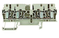 Weidmüller - WEIDMULLER ZDU2.5-4AN İKİLİ GEÇİŞ KLEMENSİ 4008190077136