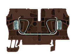 Weidmüller - WEIDMULLER KAHVERENGİ GEÇİŞ RAY KLEMENS ZDU4 4008190476595