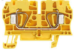 Weidmüller - WEIDMULLER GEÇİŞ RAY KLEMENS ZDU4 SARI 4008190476564