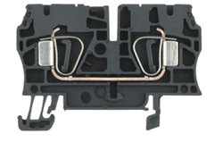 Weidmüller - WEIDMULLER GEÇİŞ RAY KLEMENS ZDU4 SİYAH 4008190476632